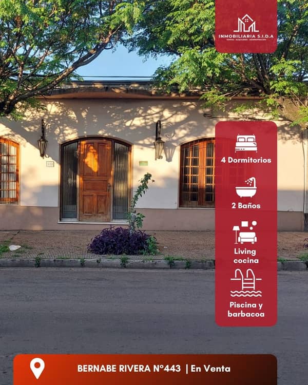 Venta / BERNABE RIVERA N°443 / Artigas